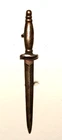 BRITISH MILITARY CAP BADGES,  No. 2 Commando Other Ranks, White Metal, WW2, 1940