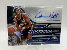 Panini 2020-21 Spectra Calvin Natt Illustrious Legends auto Nuggets /99
