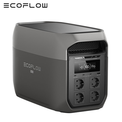 ECOFLOW DELTA 3 Max Powerstation 2048Wh 2400W Outdoor Tragbare Solargenerator