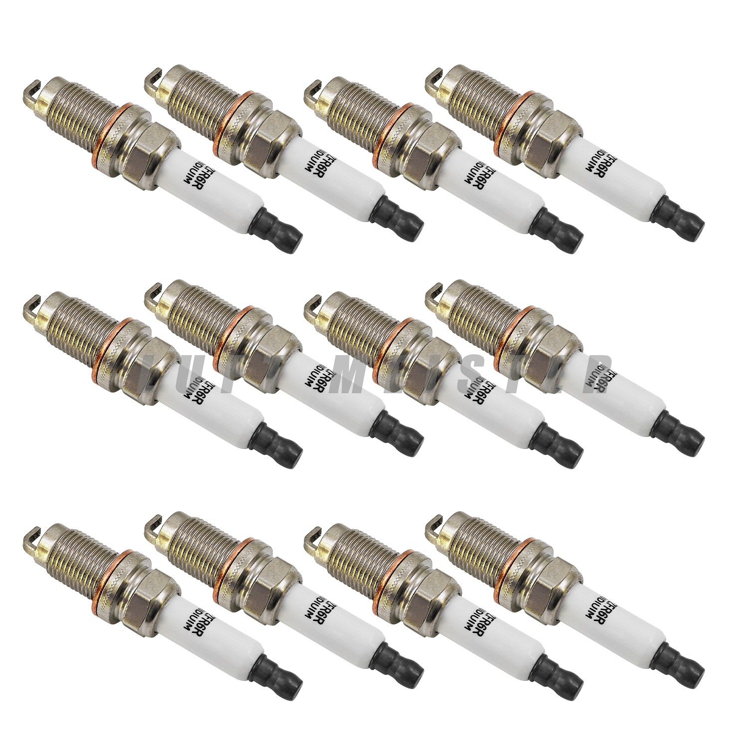 12 PCS Spark Plug 101905600B Fit 2004-10 Bentley Continental Gt Gtc Flying Spur