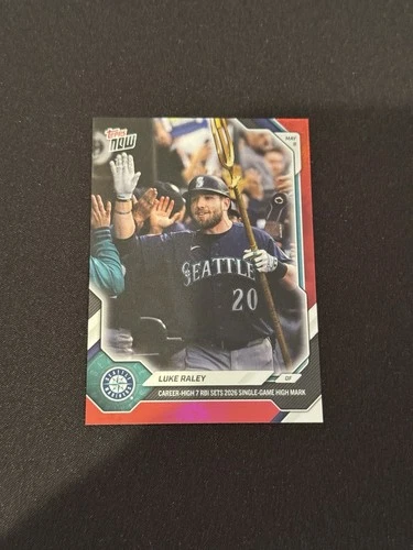 Luke Raley 2026 Topps Luke Raley Red