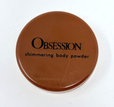 SEALED Vintage Calvin Klein Obsession Shimmering Body Powder .35oz 10g