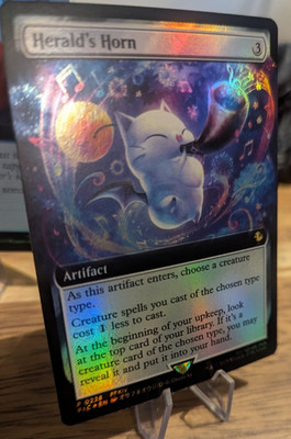 MTG Foil Promo Herald's Horn Rare NM Magic The Gathering