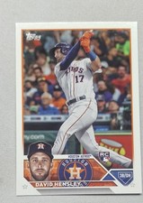 2023 Topps Series 2 - David Hensley #649 (RC)