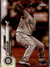 2020 Topps Chrome #48 Yusei Kikuchi Sepia Refractor