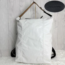 Jack Gomme 2-Way Bag Backpack Leather A4 Compatible Used Authentic