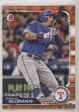 2019 Bowman Orange 15/25 Ronald Guzman #88 1u6