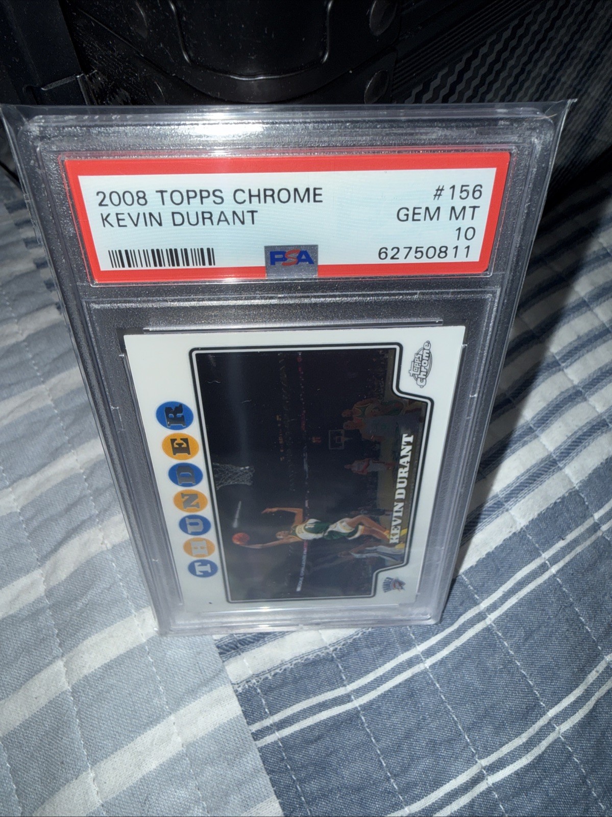 2008 Topps Chrome Basketball #156 Kevin Durant PSA 10