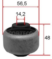 Lagerung Lenker Vorne Links Rechts Corteco 80001541 FÜR Peugeot