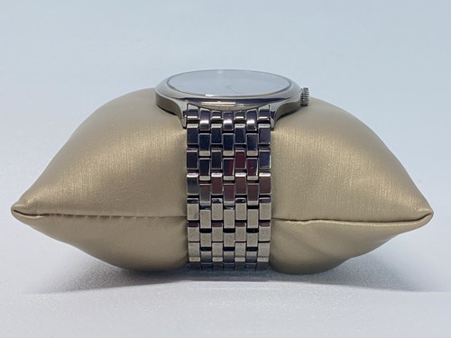 WITTNAUER QUARZ WN3100 HERREN SCHWARZE KRAWATTE UHR DIAMANT SAPHIRGLAS GLIEDER C4 - Bild 6 von 21