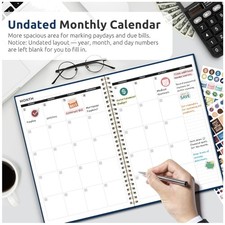 Elegant Finance Organizer - Budget Notebook & Tracker