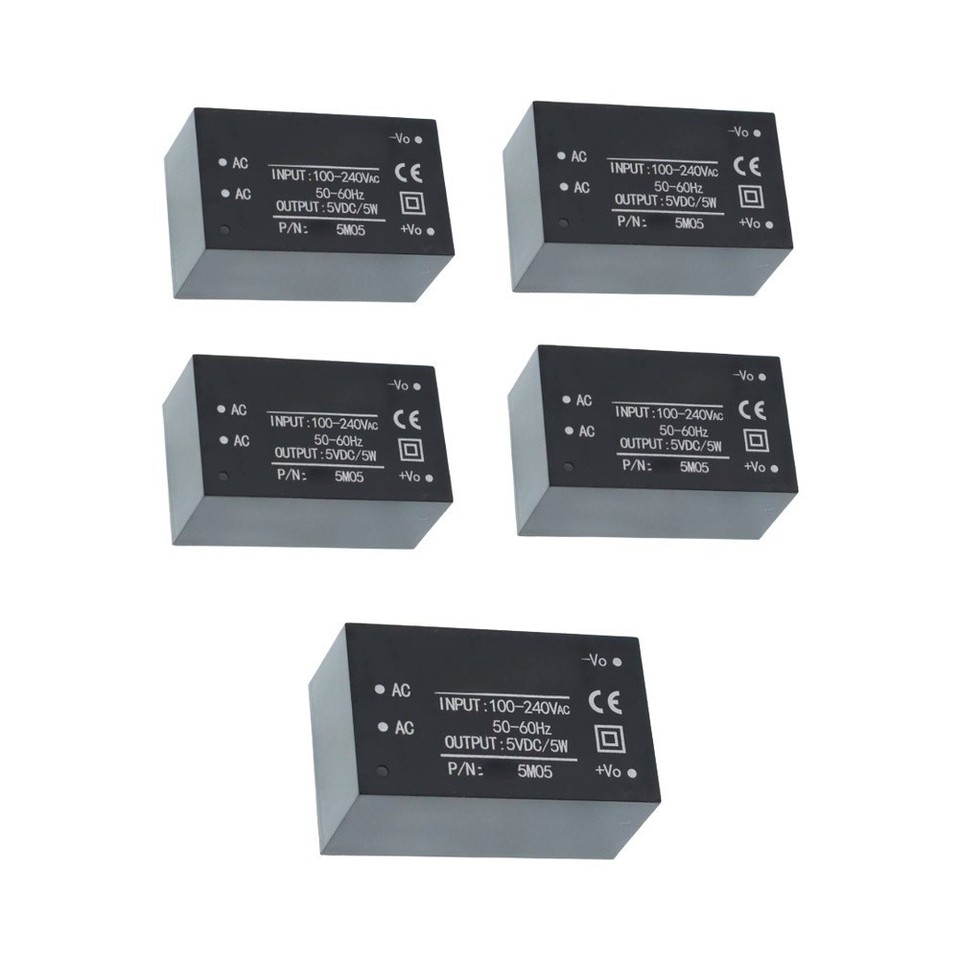 Intersoc Power Module Isolated 5W AC-DC Power Supply Module 220V to 5V 1000mA for Server ...