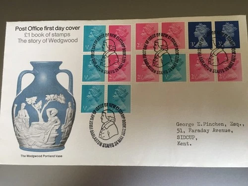GB STAMPS RARE FIRST DAY COVER 1972 WEDGWOOD PRESTIGE BOOK