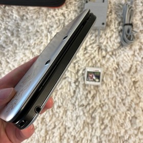 Nintendo 3DS XL Mario & Luigi Dream Team Silver Handheld SPR-001 Tested