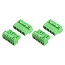 2Set 7 Pin 3.5mm Pitch PCB Mount Screw Terminal Block Connector Plug