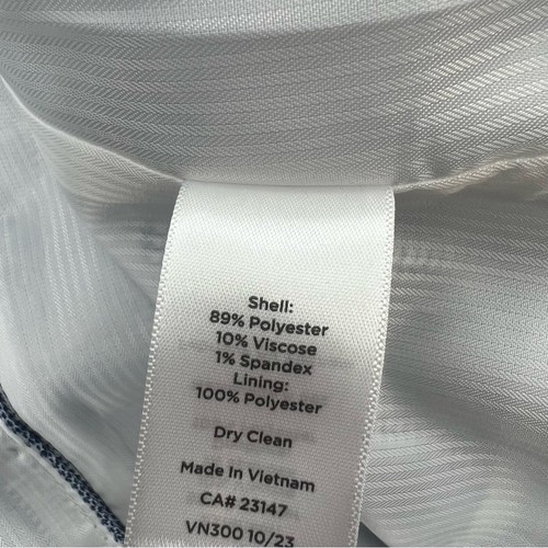 NWT Talbots spring Glen load blazer blue white sz 16 - Picture 7 of 8