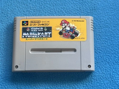 Super Famicom SUPER MARIO KART Cartridge Only Nintendo - Tested & Working 1992
