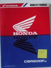HONDA CBR600 Fm Werkstatt-Handbuch Reparaturanleitung + Schaltplan Bj.90