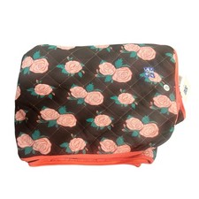 NWT KicKee Pants London Ruffle Blanket in English Rose Garden