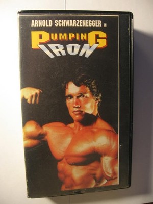 Pumping Iron (VHS, 1992) Arnold Schwarzenegger Body Building Video