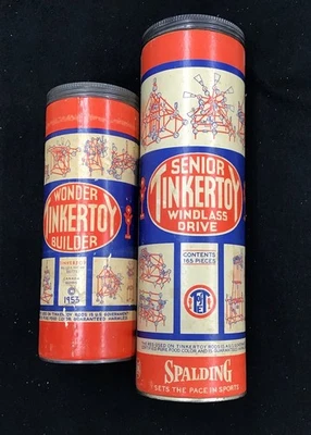 Vintage 1950’s Tinkertoy Senior & Wonder Build - Image 1 of 4