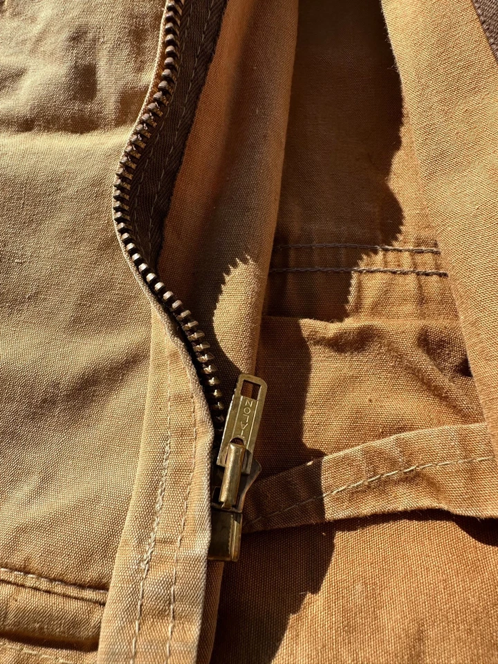 Vintage 1950s Ideal Hunting Vest Medium Game Pouch, Pockets - Distressed - Image 2 of 4