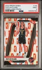 2024 PANINI PRIZM WNBA WNBA LOGO PRIZM #145 CAITLIN CLARK ROOKIE RC PSA 9