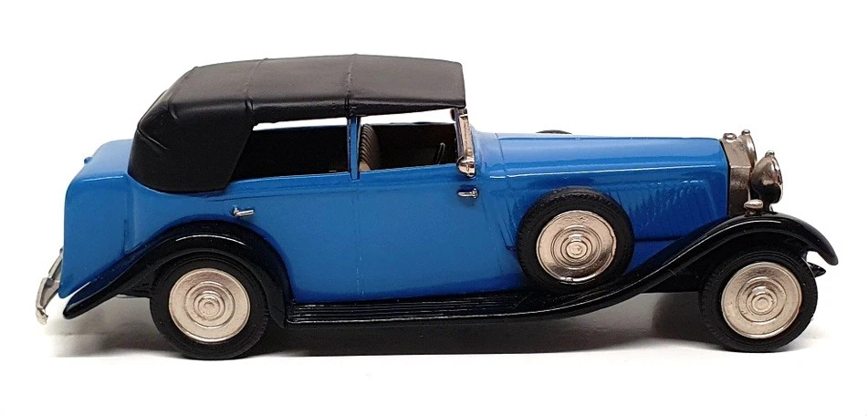 Western Models 1/43 Scale WMS36 - 1927 Rolls Royce Weymann - REWORKED Blue/Black - Image 3 of 4