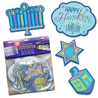 Hanukkah Cutouts - 30 Pack Hanukkah Cutouts - 30 Pack