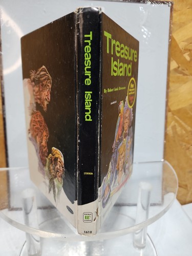 Vintage Treasure Island By Robert Louis Stevenson Folgers Premium 1971 Edition - Picture 2 of 7