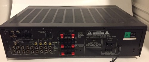 JVC RX-505V Dolby Digital Surround System Receiver AM/FM TESTED - Picture 3 of 5