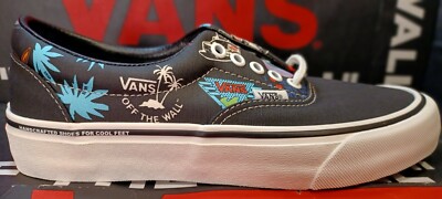Vans Men's 11.5 Era SF V66 Logo Black Multi - VN0A3MUHW95