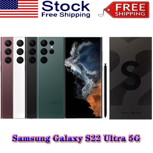 NEW SAMSUNG GALAXY S22 ULTRA 5G S908U 128GB VERIZON AT&T T-MOBILE FULLY UNLOCKED