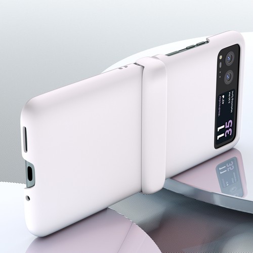 Pour Motorola Razr (2023) étui 3 en 1 coque rigide mince et mat + protection d'écran - Photo 15 sur 45