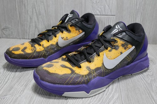 Good Condition Nike Zoom Kobe VII 7 System Poison Dart Frog Men's 8.5 488371-500 - Picture 2 of 7