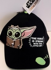 Baby Yoda Disney Star Wars The Madalorian Boy Snapback Cap Hat Birthday Gift New