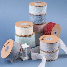 Hollow Out Lace Floral Ribbon Edging Trimmings Tape Embroidered Supplies Craft