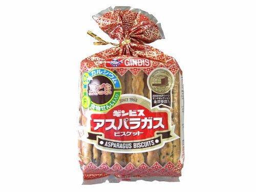 Dulces japoneses Snack Ginbis Espárragos 135g x 12 de Japón 6037