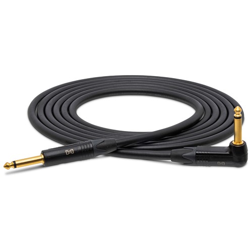 Mint Hosa Tech CGK-020R 1/4" Edge Gtr. Cable, Straight-Angle Neutrik Plugs, 20ft