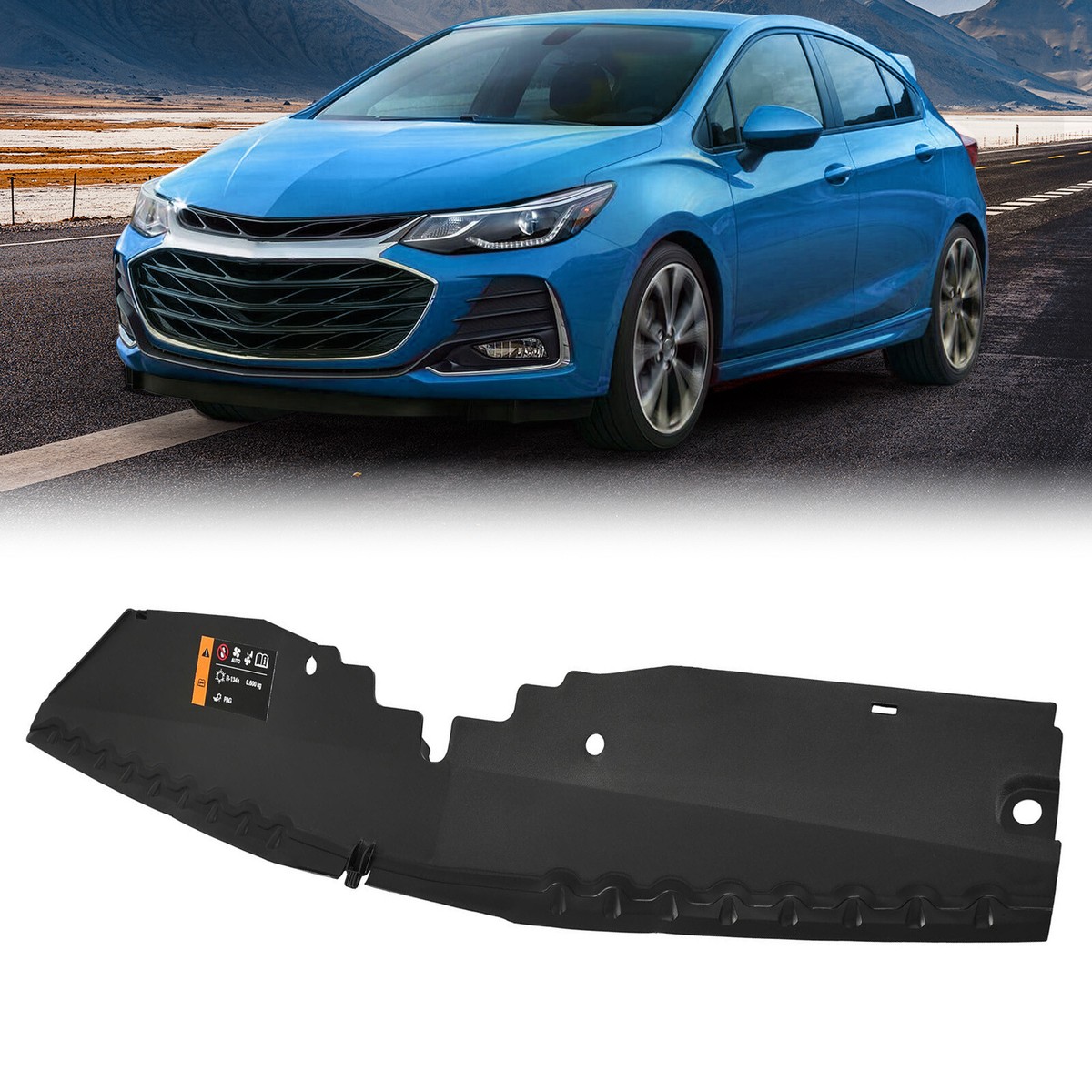 Front Radiator Core Support Cover For 39026959 Chevrolet Cruze