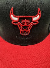CHICAGO BULLS MITCHELL NESS SNAPBACK HAT CAP 40TH ANNIVERSARY VINTAGE MJ RARE