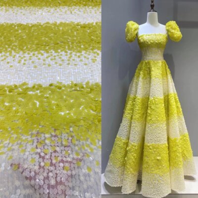 beaded fabric for prom dresses Wedtrend Women Mint Prom Dress Ball-Gown Glitter Beaded Tulle Long Evening  Dresses With Lace Leaf Appliques – WEDTREND