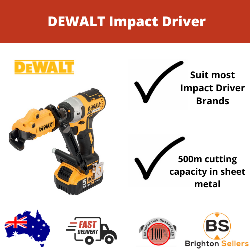 DeWALT Impact Shear Drill Attachment 