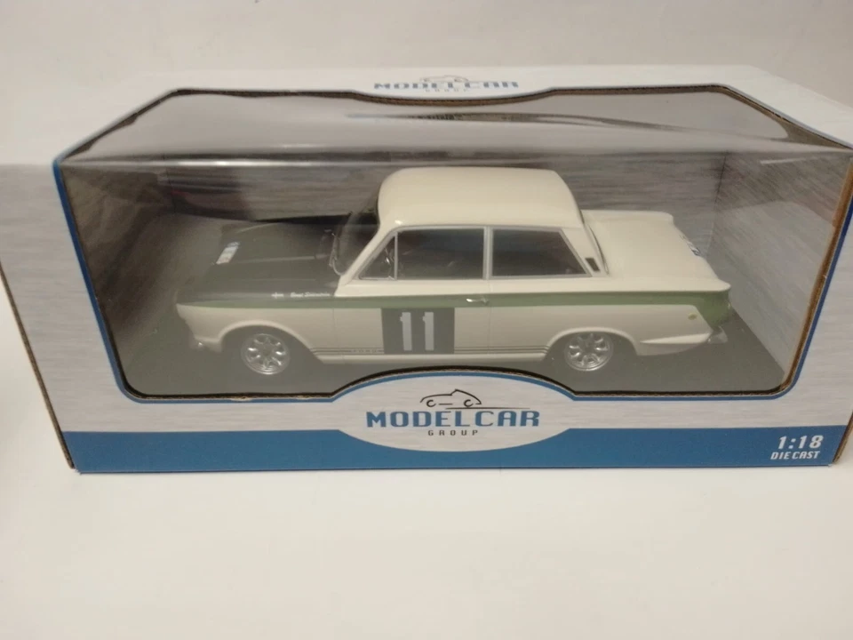 MCG Model Car group Ford Cortina Lotus #11 RAC Rally 1966 1/18 MCG18435R - Immagine 4 di 4