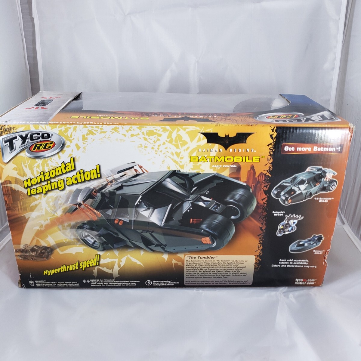 Tyco Radio Control R/C Batman Begins Batmobile Tumbler G3448 Tyco Radio Control R/C Batman Begins Batmobile Tumbler G3448