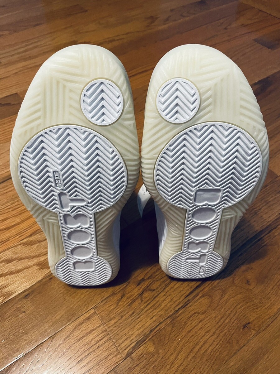 Adidas Pro Boost Mid Mens Basketball Shoes Size 13.5 White Silver FW9511 NEW. Adidas Pro BOOST Mid Basketball Shoes White Silver FW9511  main image 4