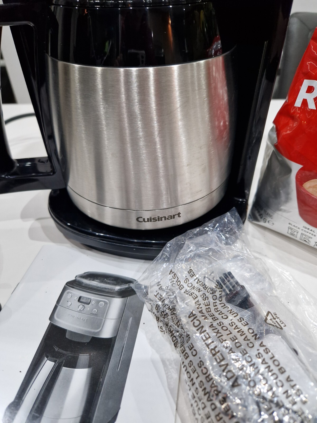 Cuisinart Automatic Bean to cup and Filter Coffee Machine eBay