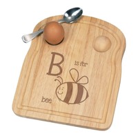 Brief B FüR Biene FrüHstüCk Dippy Eierbecher Brett Lustig Alphabet Süß