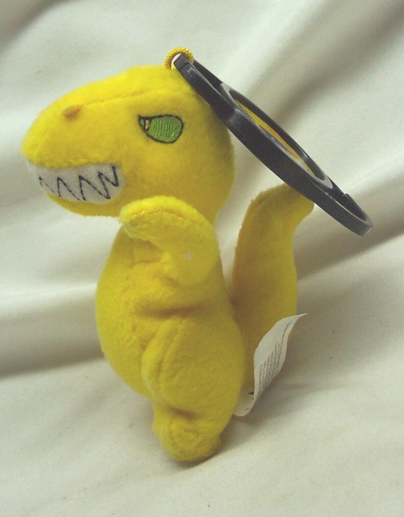 McDonald's Neopets YELLOW GRARRL CLIP KEYCHAIN 4