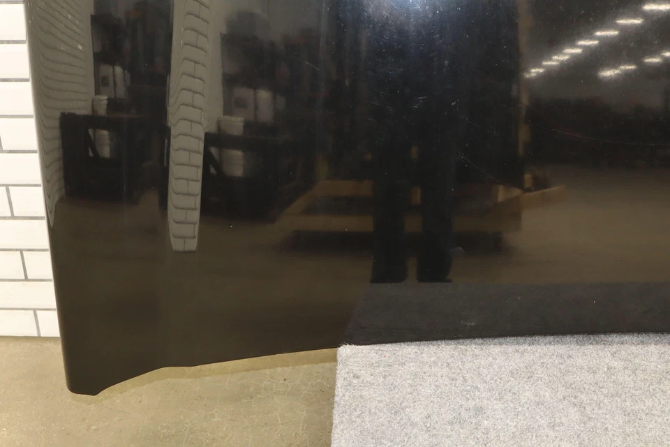 03-05 Chevy Silverado 1500 Front Hood Bonnet Panel (Black 41U) W/Bug Guard Foto 4 de 4